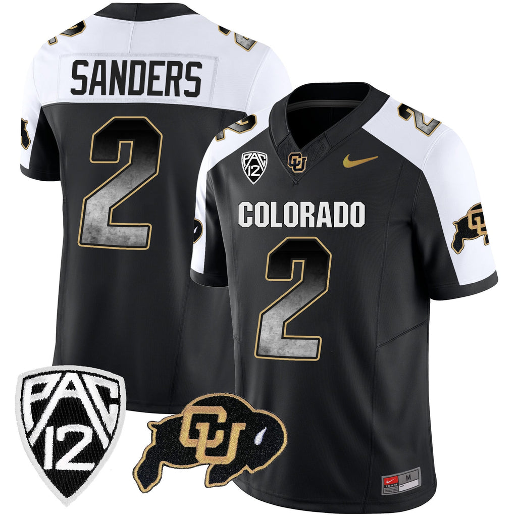 Men's Colorado Buffaloes Arch Smoke Vapor Jersey - All Stitched