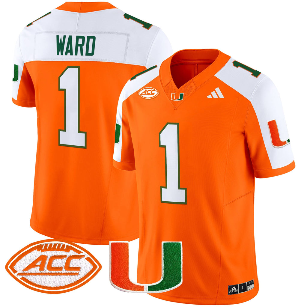 Men's Miami Hurricanes 2024 Vapor Limited Jersey - All Stitched
