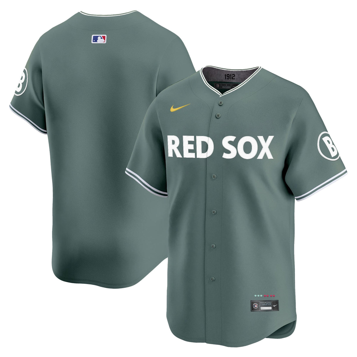 Boston Red Sox 2025 City Connect Vapor Premier Limited Jersey V2 - All Stitched