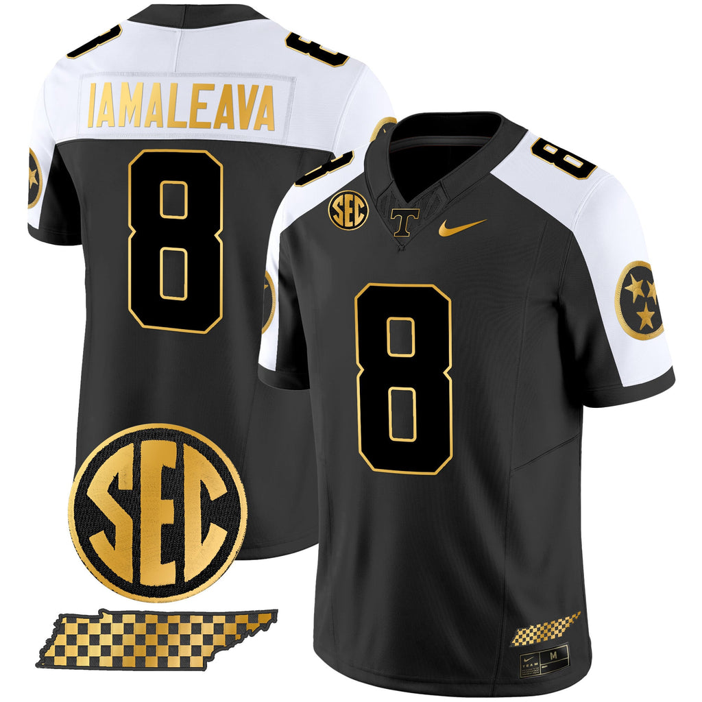 Men's Tennessee Volunteers 2024 Gold Vapor Limited Jersey V2 - All Stitched