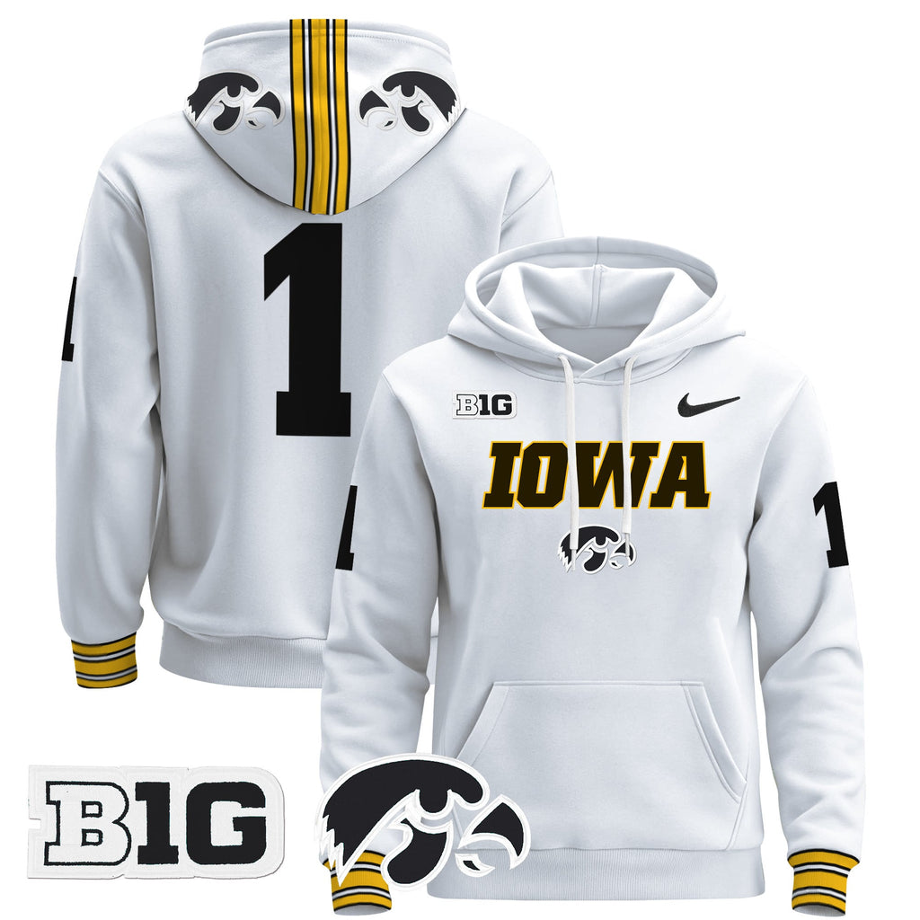 Iowa Hawkeyes 2024 Pullover Hoodie V3
