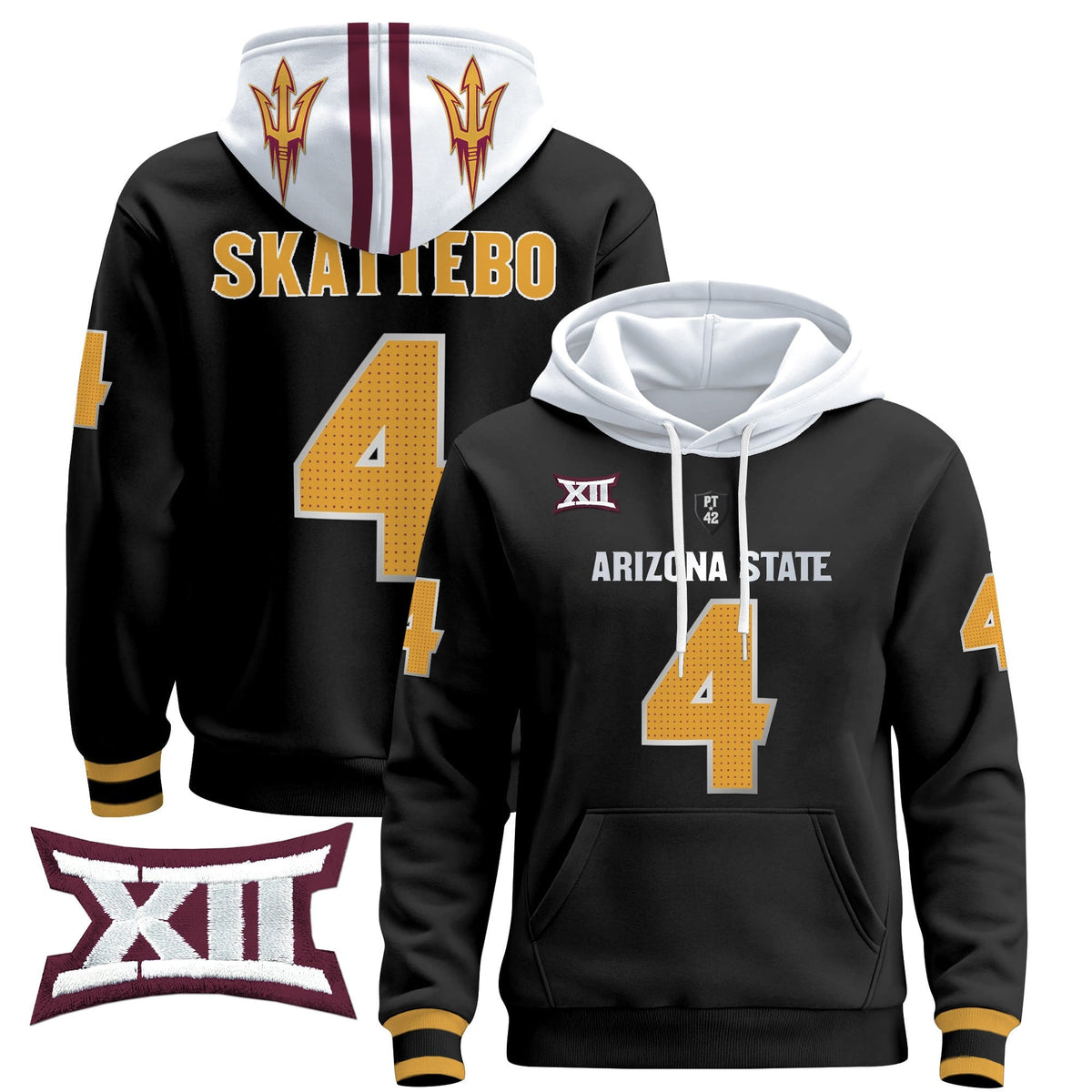 Arizona State Sun Devils 2024 Pullover Hoodie V4