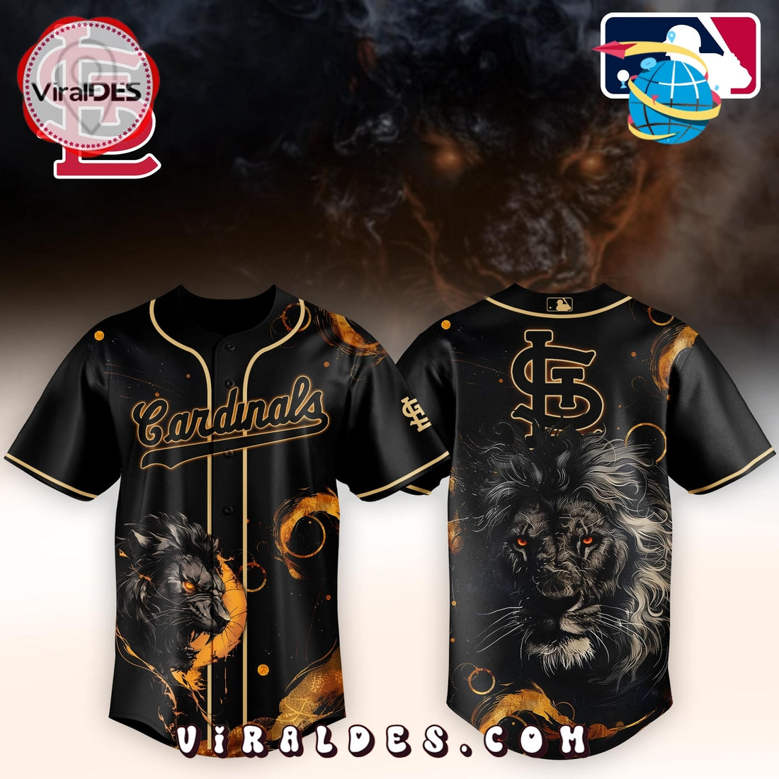 St. Louis Cardinals x Lion Baseball Jersey